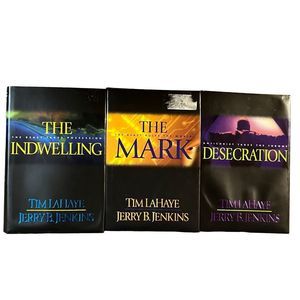 Left Behind Series Hardback books 7, 8, 9 - set of 3 - TIM LAHAYE & JERRY B. JEN